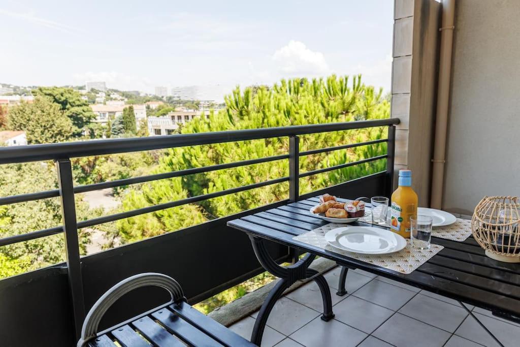 T2 Plage Prado-David, Parc Borely, Parking Privee Marsilia Exterior foto